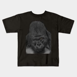 Black Gorilla Kids T-Shirt